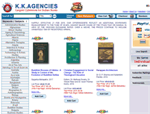 Tablet Screenshot of kkagencies.com